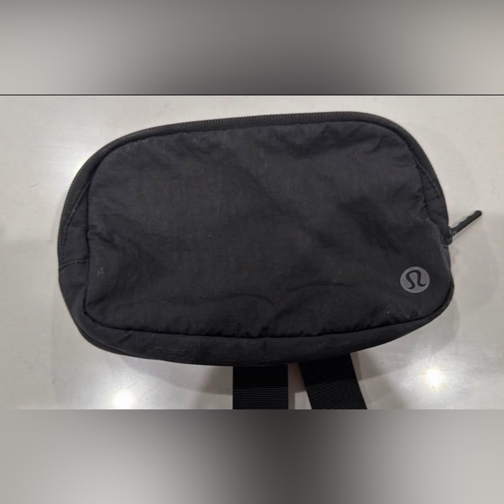 Lululemon Athletica Black Belt Bag